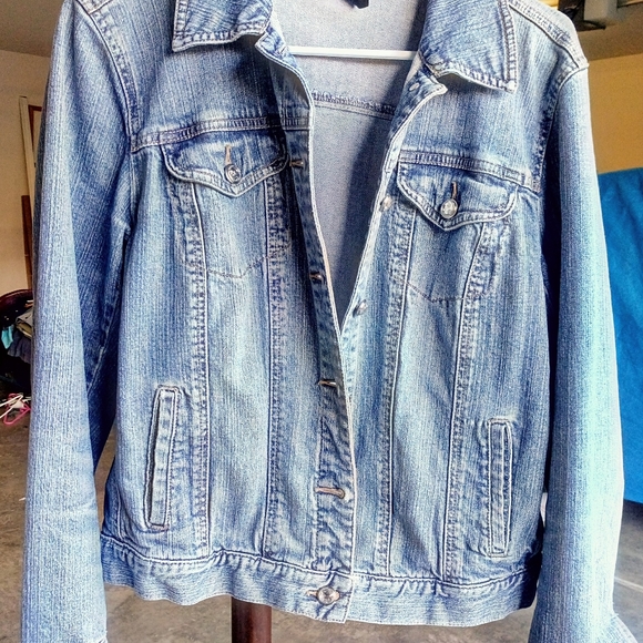 clearance denim jacket
